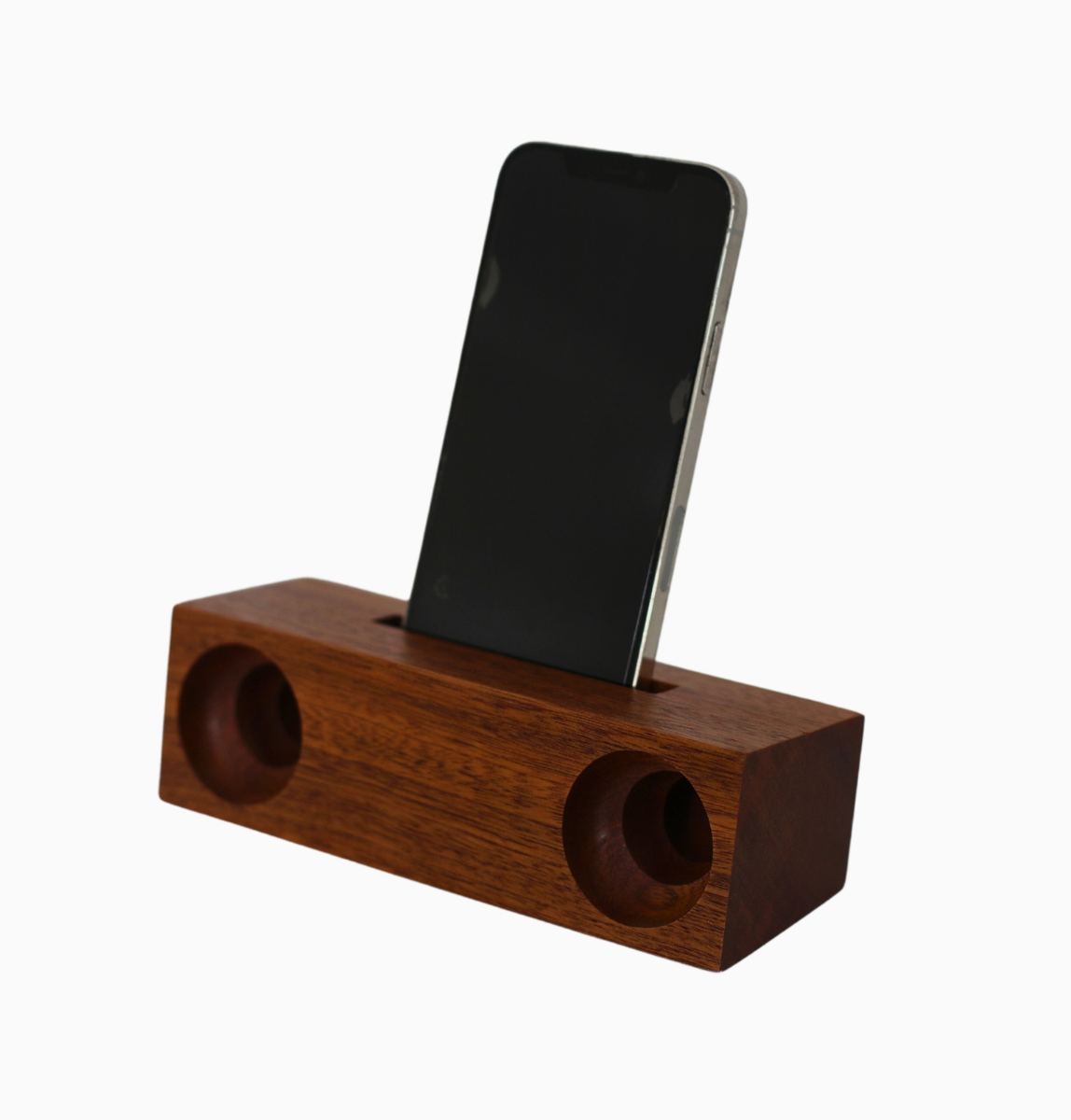 Wood Sound Amplifier/Phone Holder- Set of 5