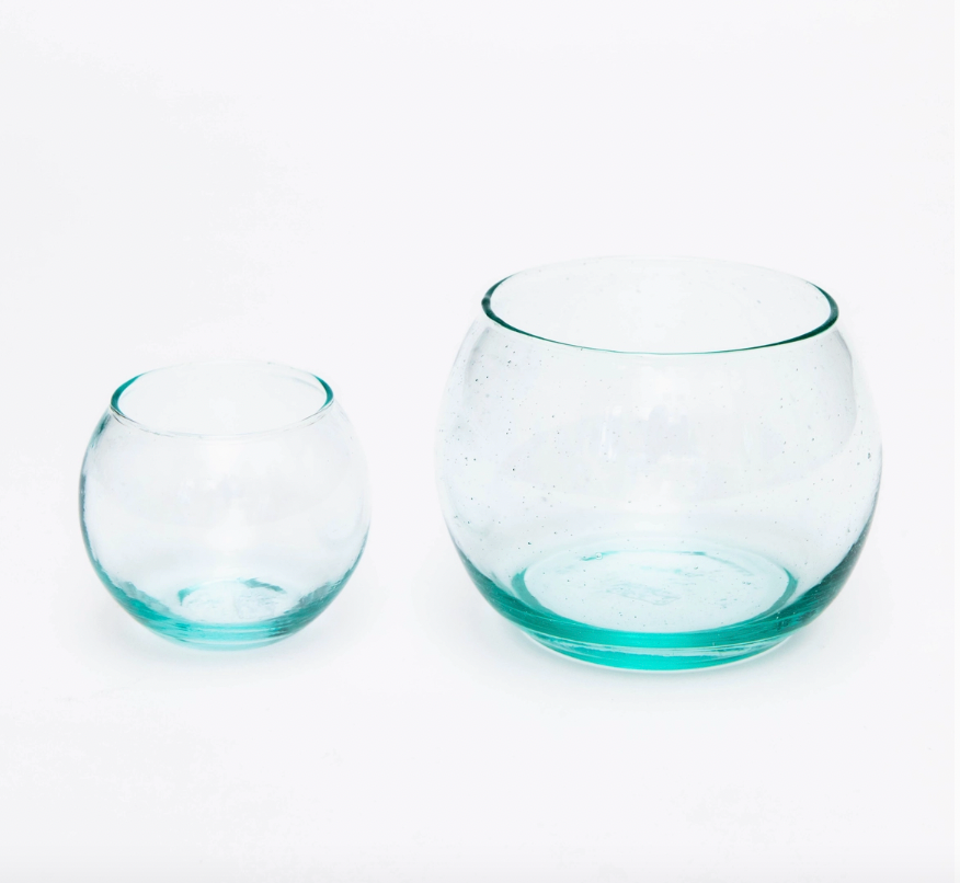 Round Glass- Set of 24 S + 24 L